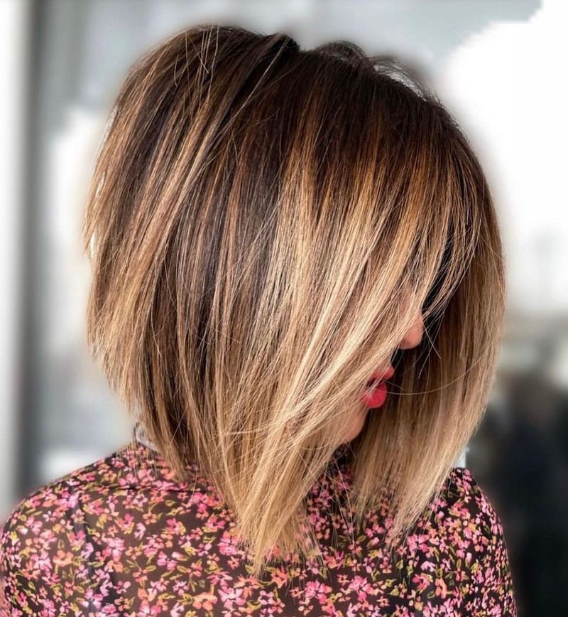 Angled Bob with Texture