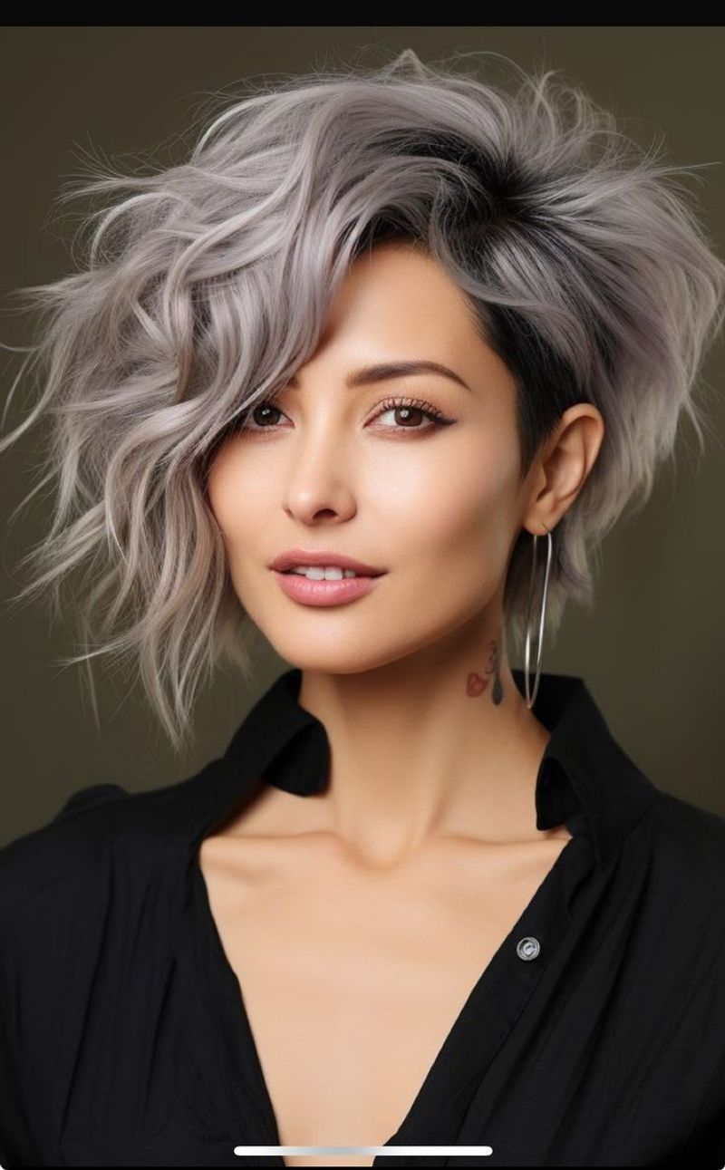 Edgy Asymmetrical Cut