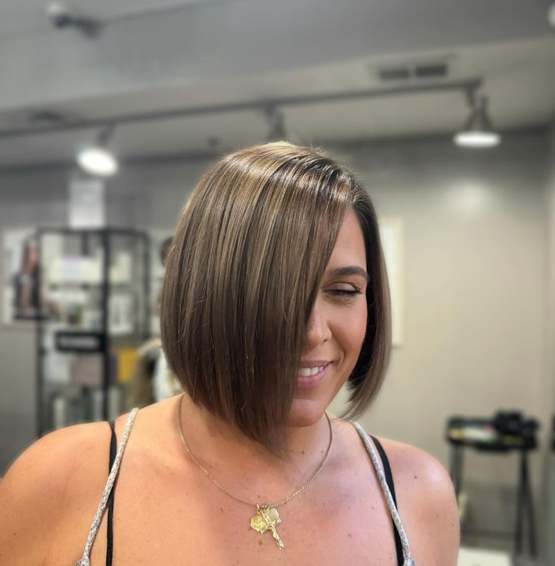 Edgy Layered Bob