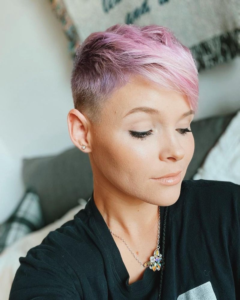 Edgy Undercut Pixie