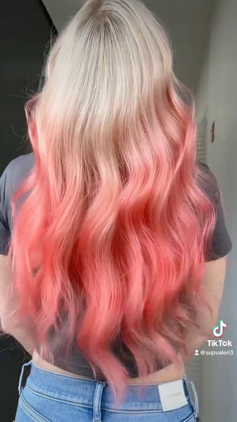 Peachy Coral Ends