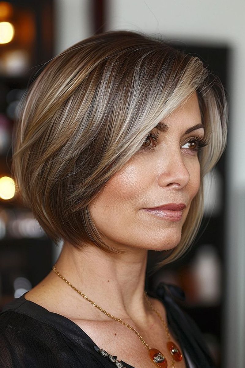 Side-Swept Bob