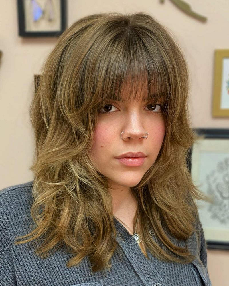 Soft Wispy Bangs