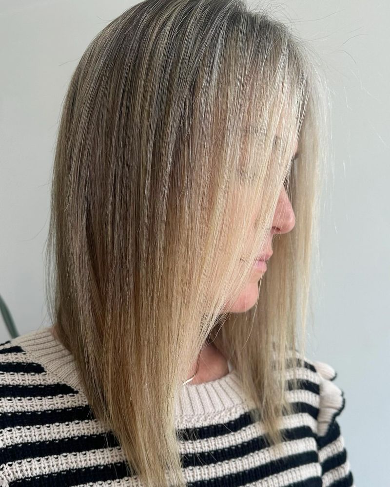 Textured A-Line Bob