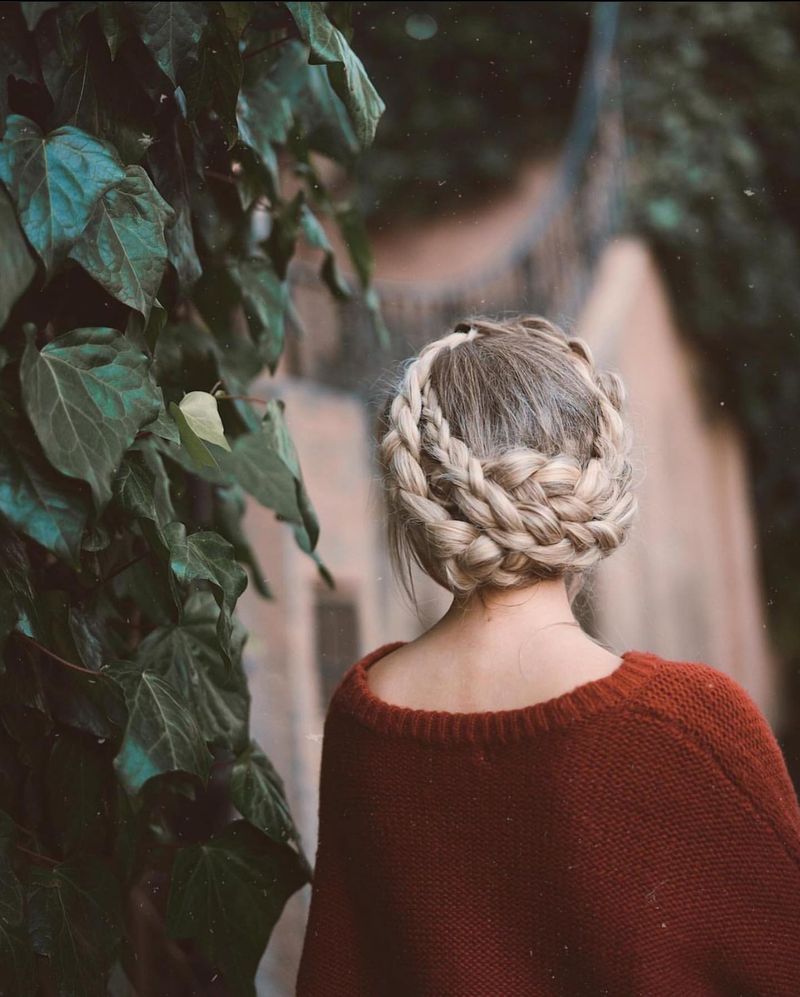 Braided Crown Elegance