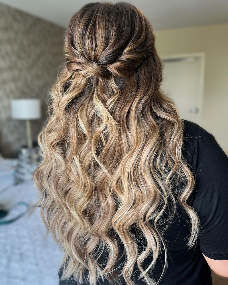 Chic Half-Up Twist