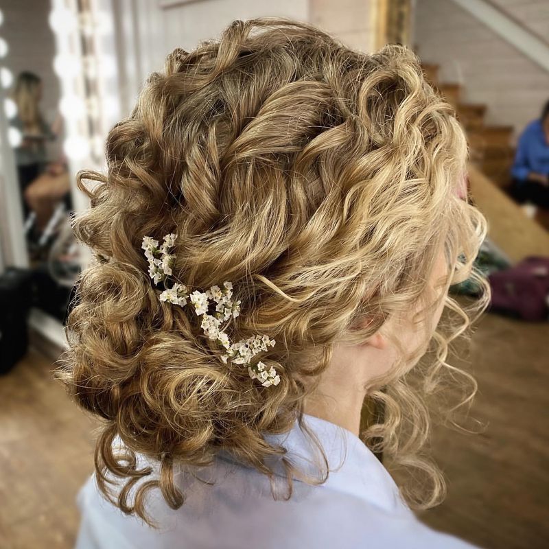Curly Updo