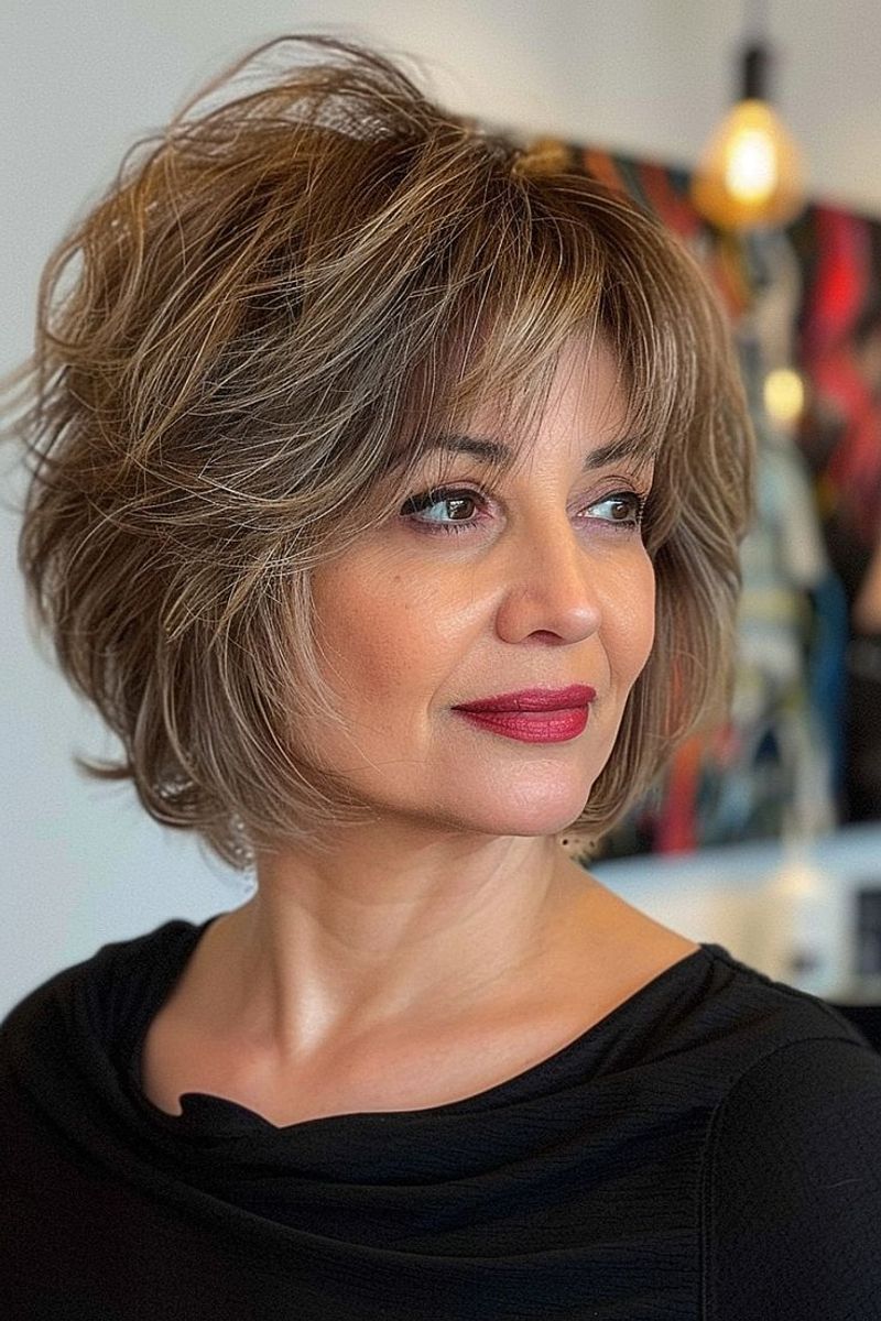 Feathered Bangs