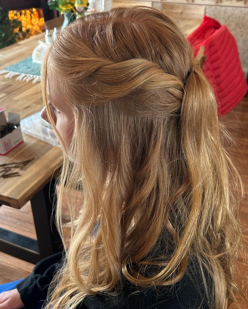 Half-Up Twist