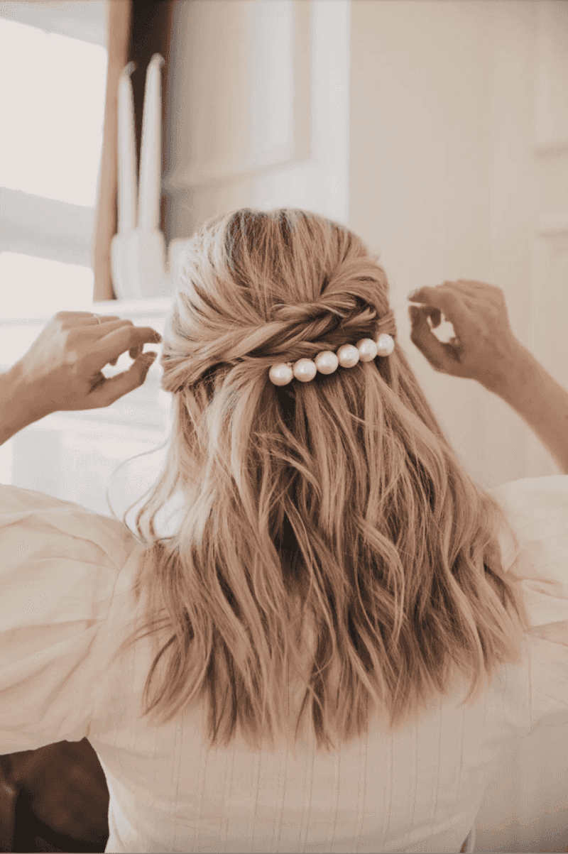 Half-Up Twisted Halo