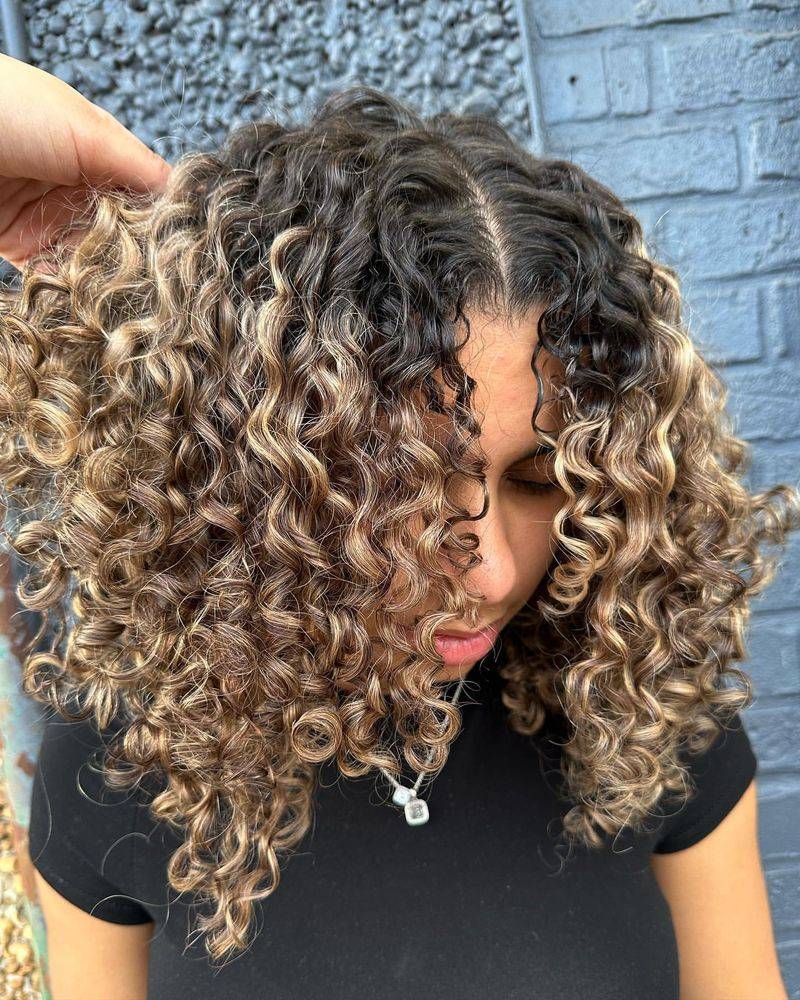 Highlighted Curls