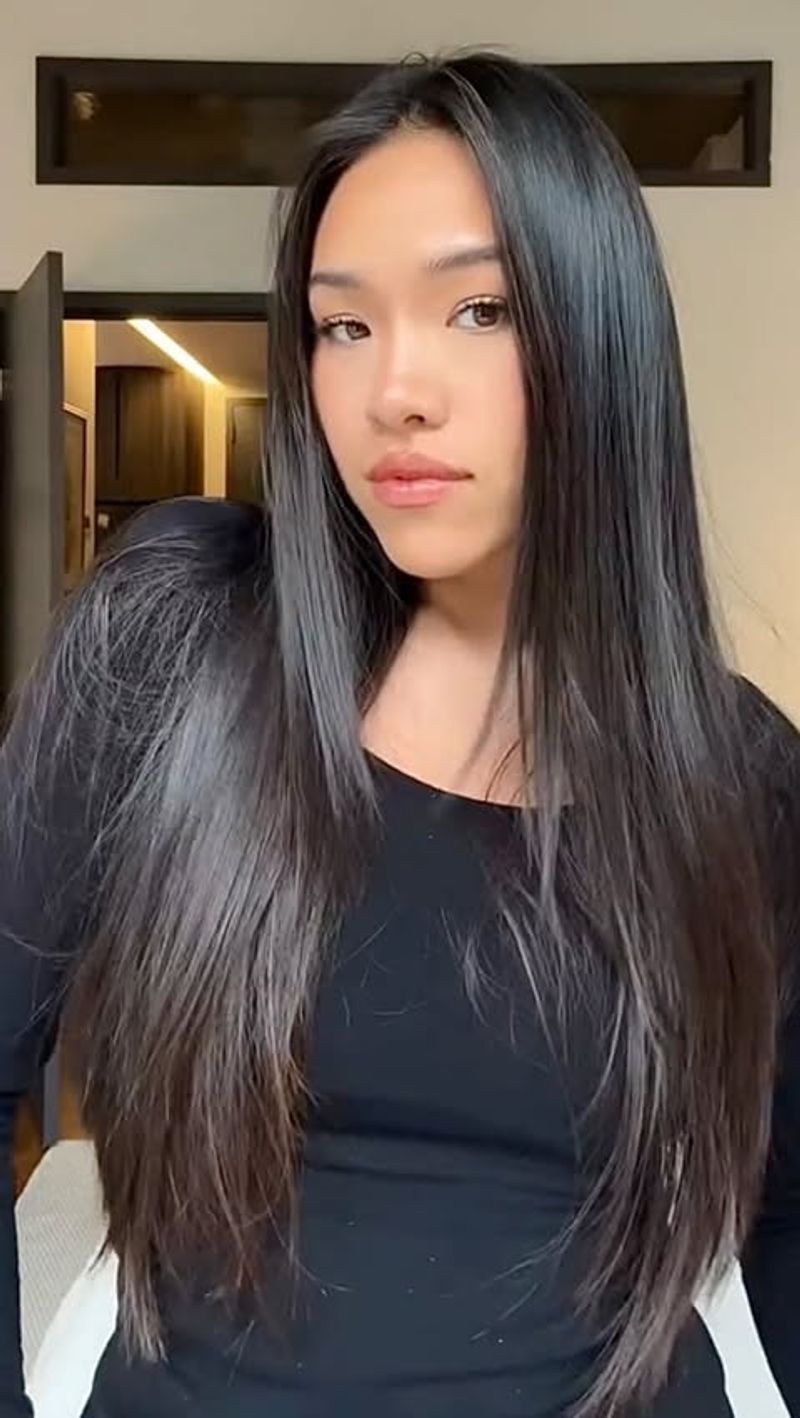 Long, Straight Hair