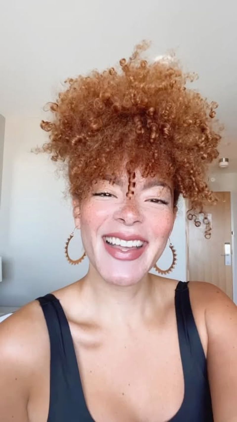 Pineapple Updo