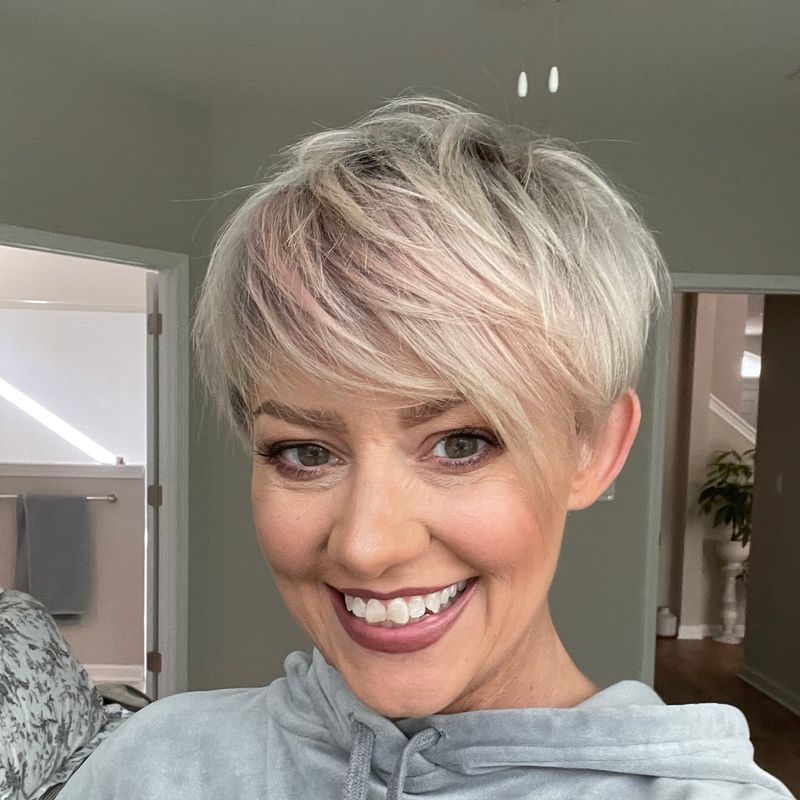 Pixie with Side-Swept Bangs