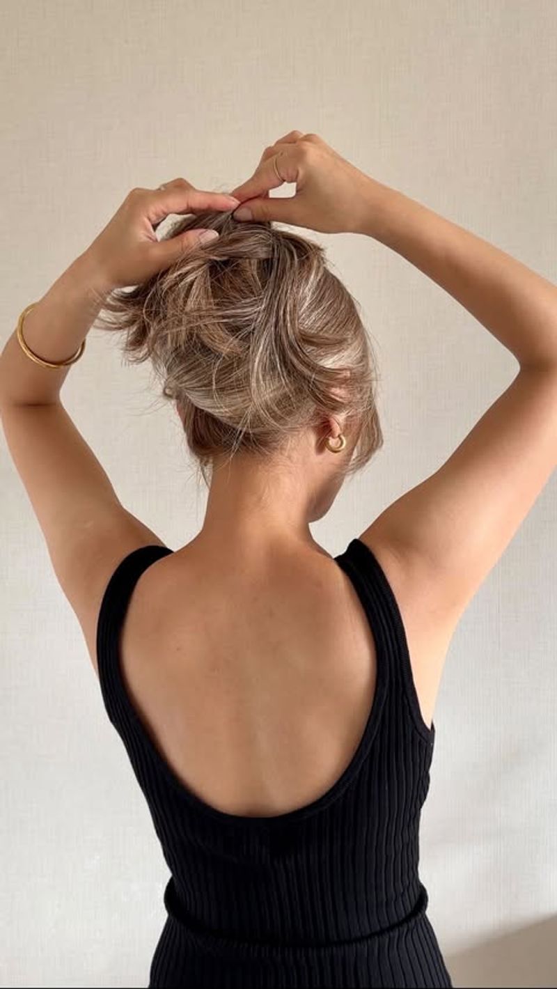 Playful Messy Bun
