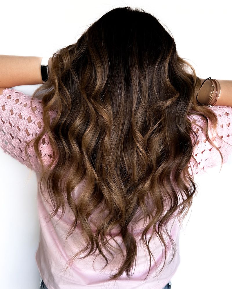 Rich Caramel Balayage