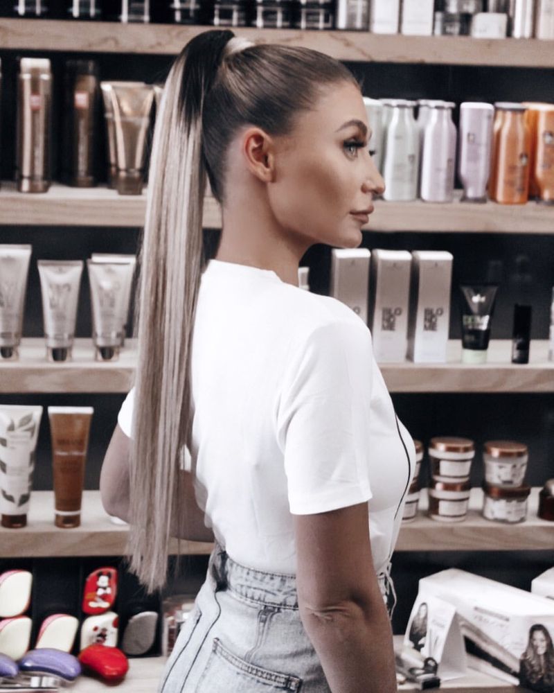 Sleek Ponytail