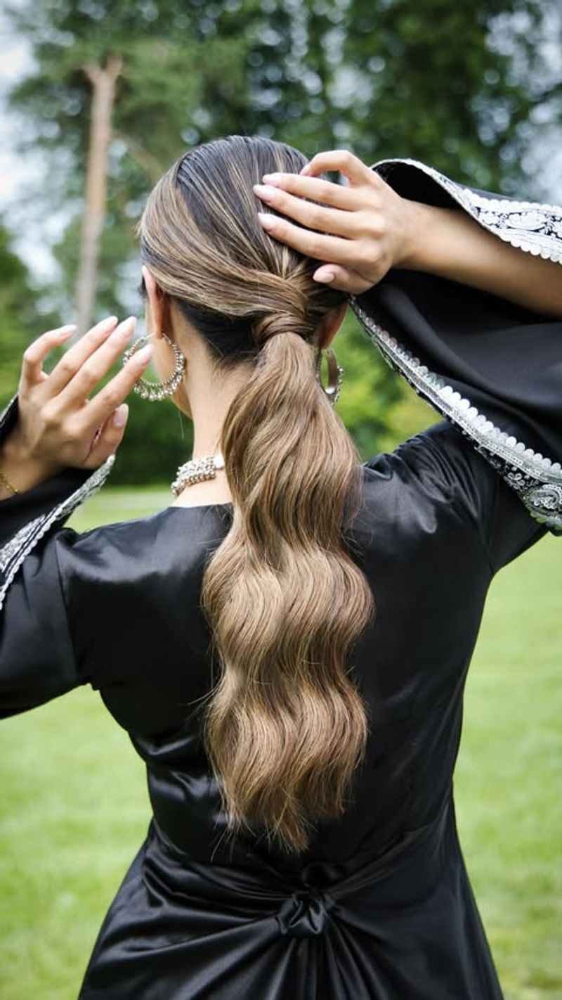 Sophisticated Low Ponytail
