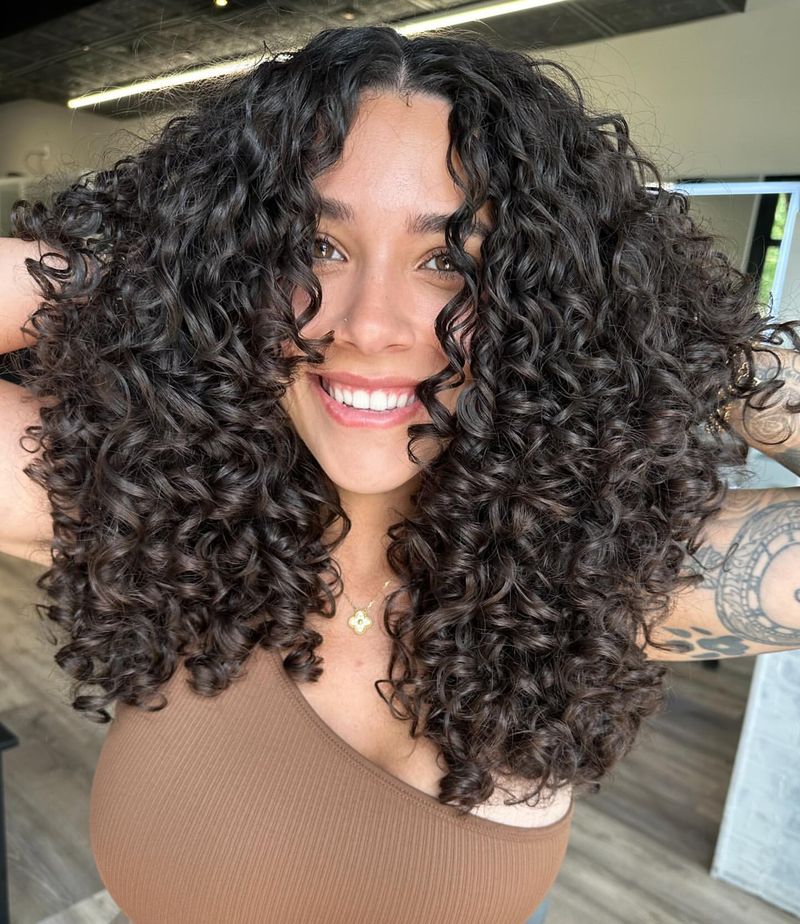 Textured Curly Layers