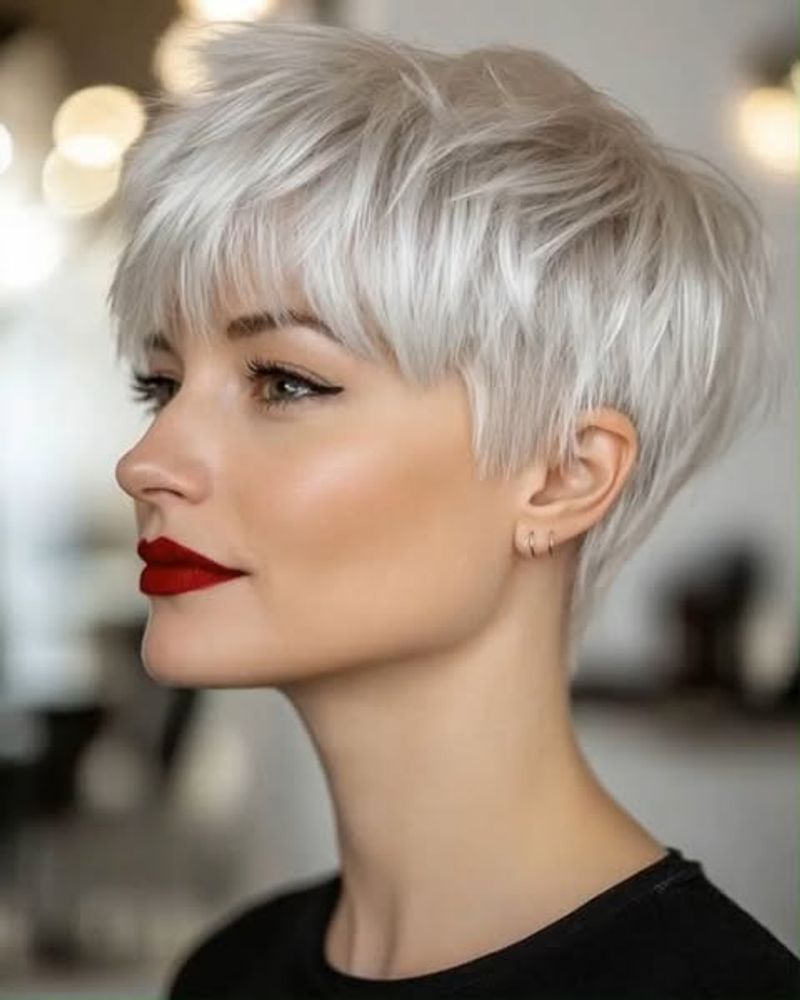 Textured Pixie Cut