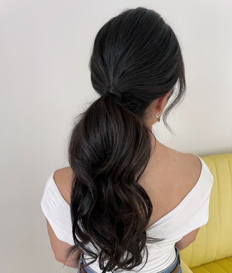 Voluminous Ponytail