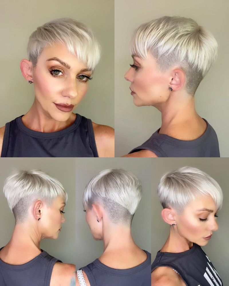 Asymmetrical Pixie Cut