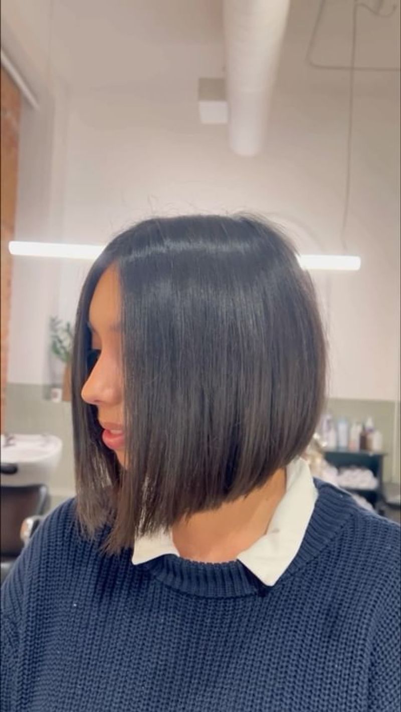 Blunt Inverted Bob
