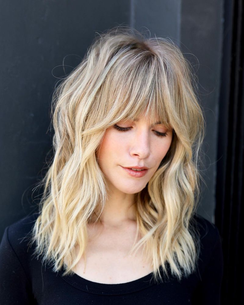 Blunt Shag with Highlights