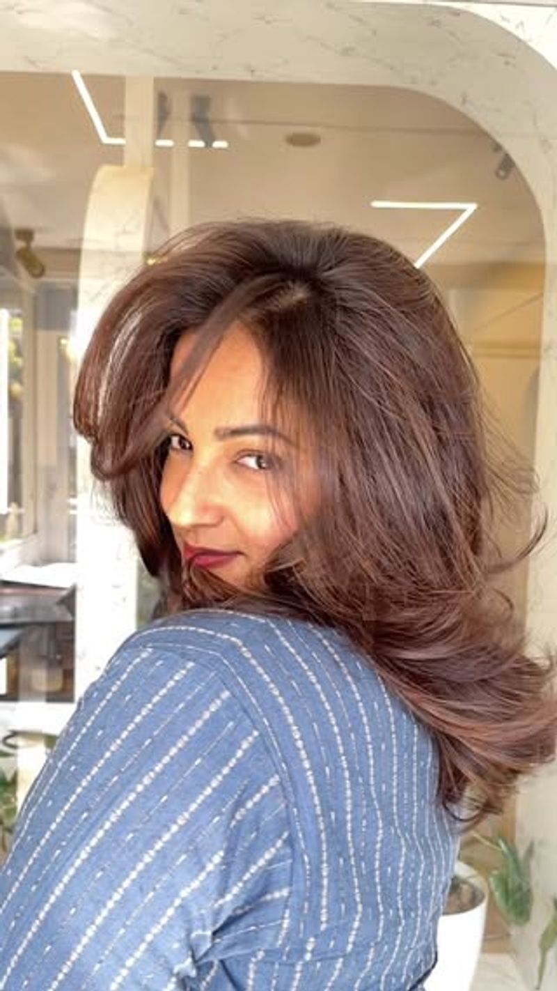 Chic Side-Swept Bangs