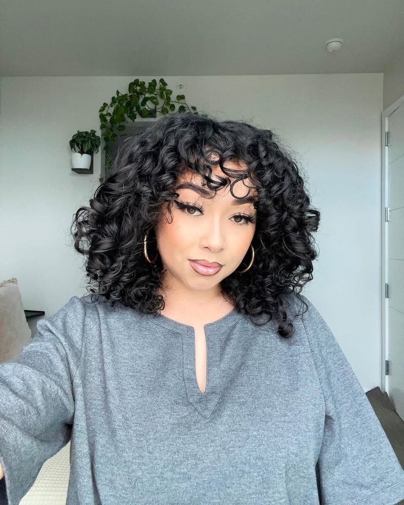 Curly Bangs