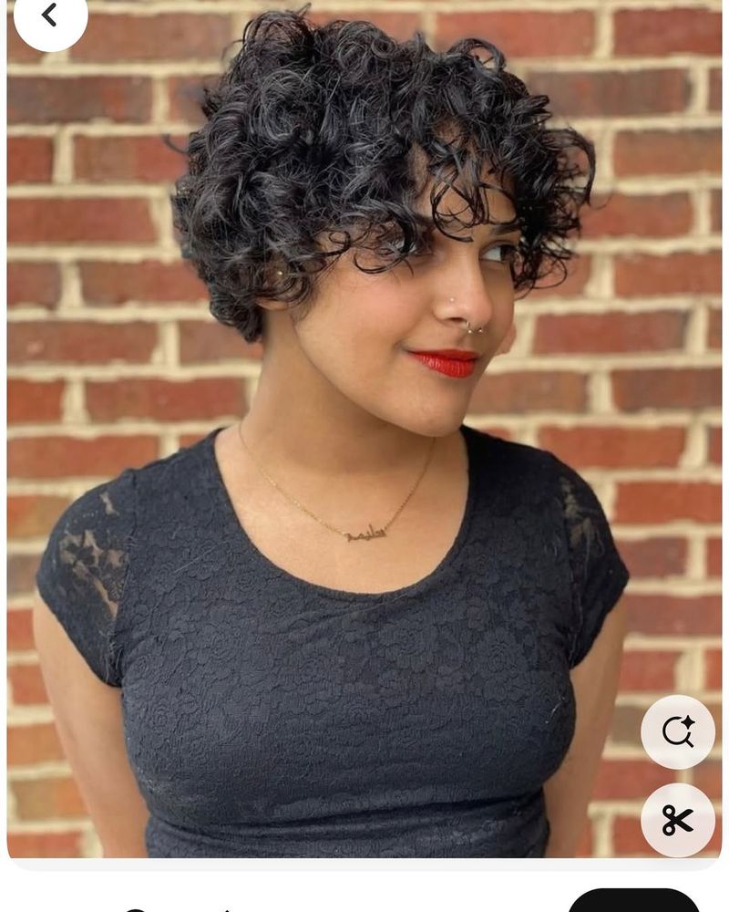 Curly Pixie
