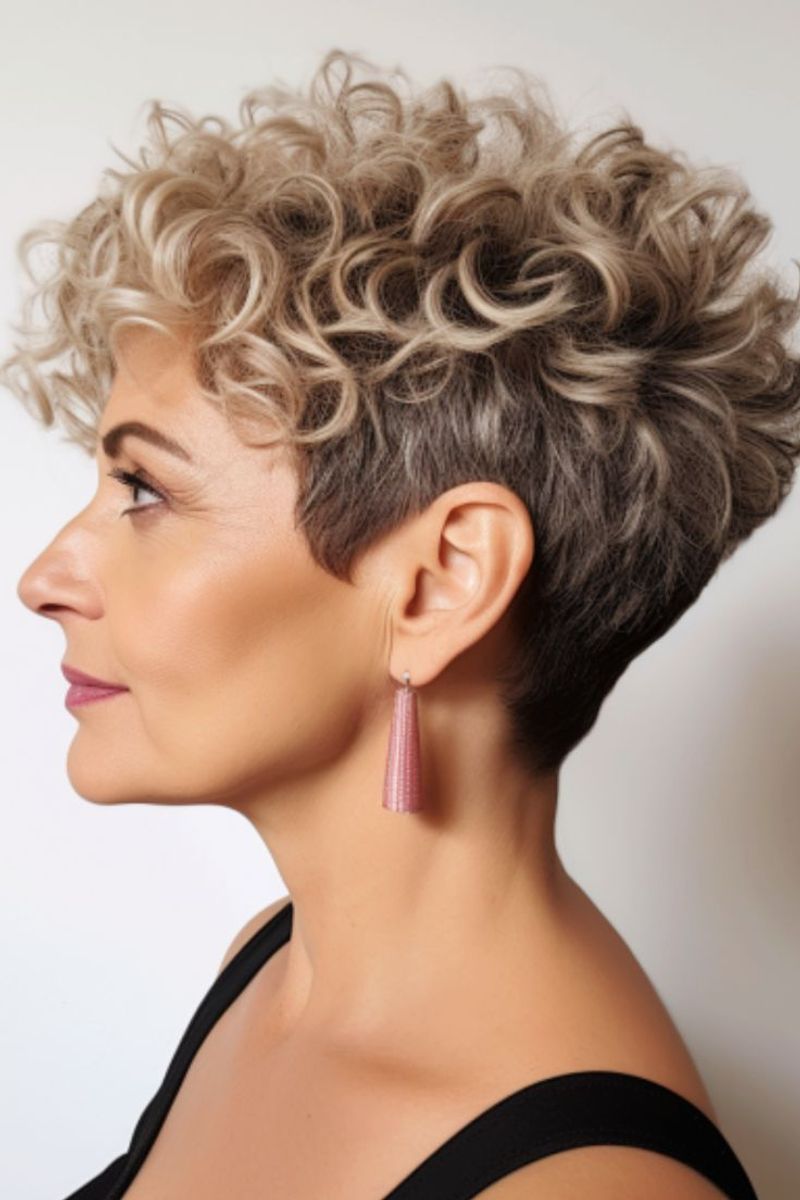 Curly Pixie