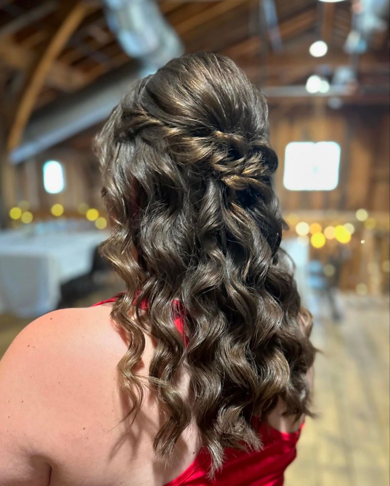 Half-Up Top Knot