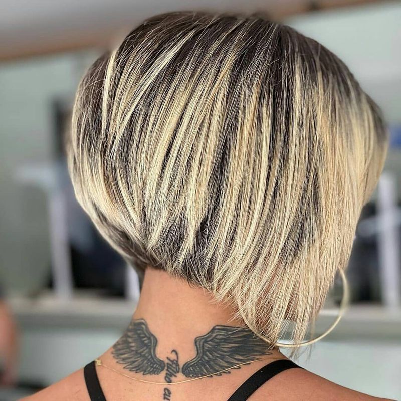 Inverted Bob with Undercut