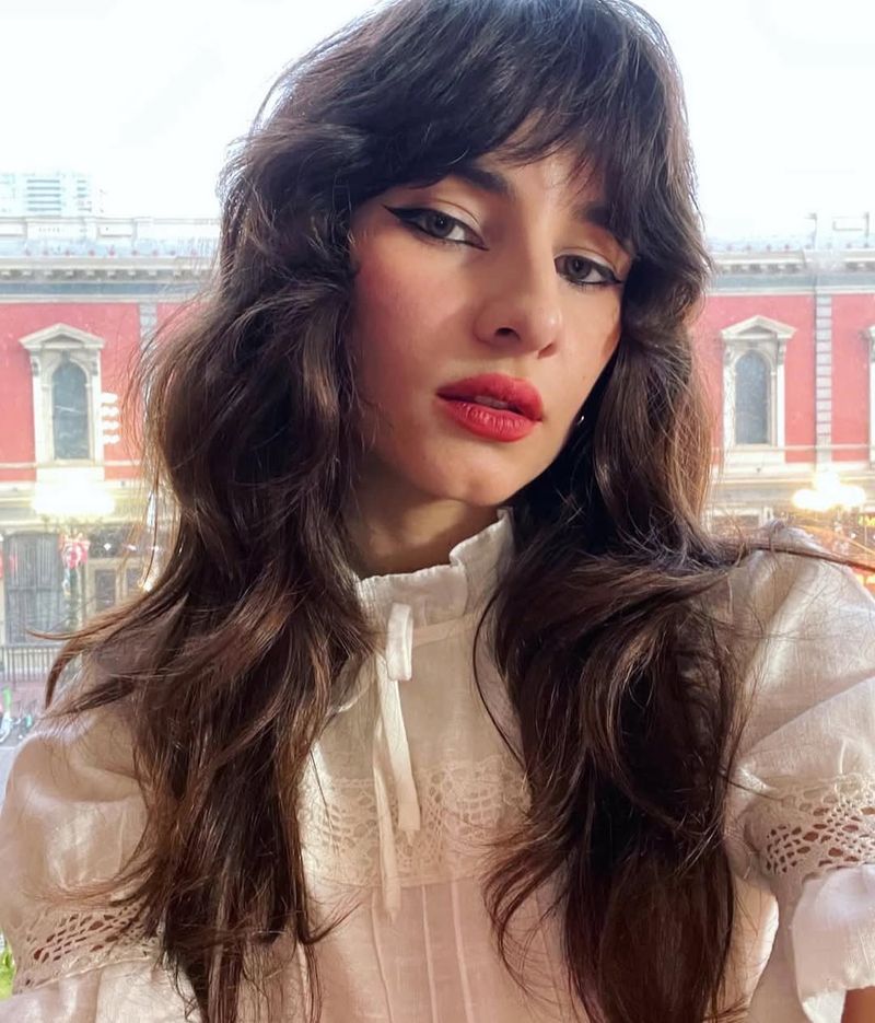 Short Curtain Bangs