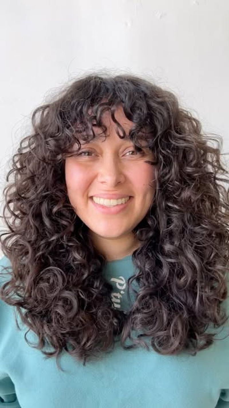 Shoulder-Length Curls