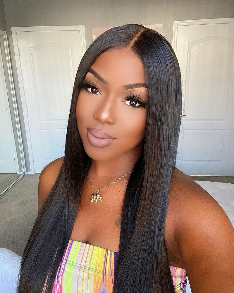 Sleek Straight Hair