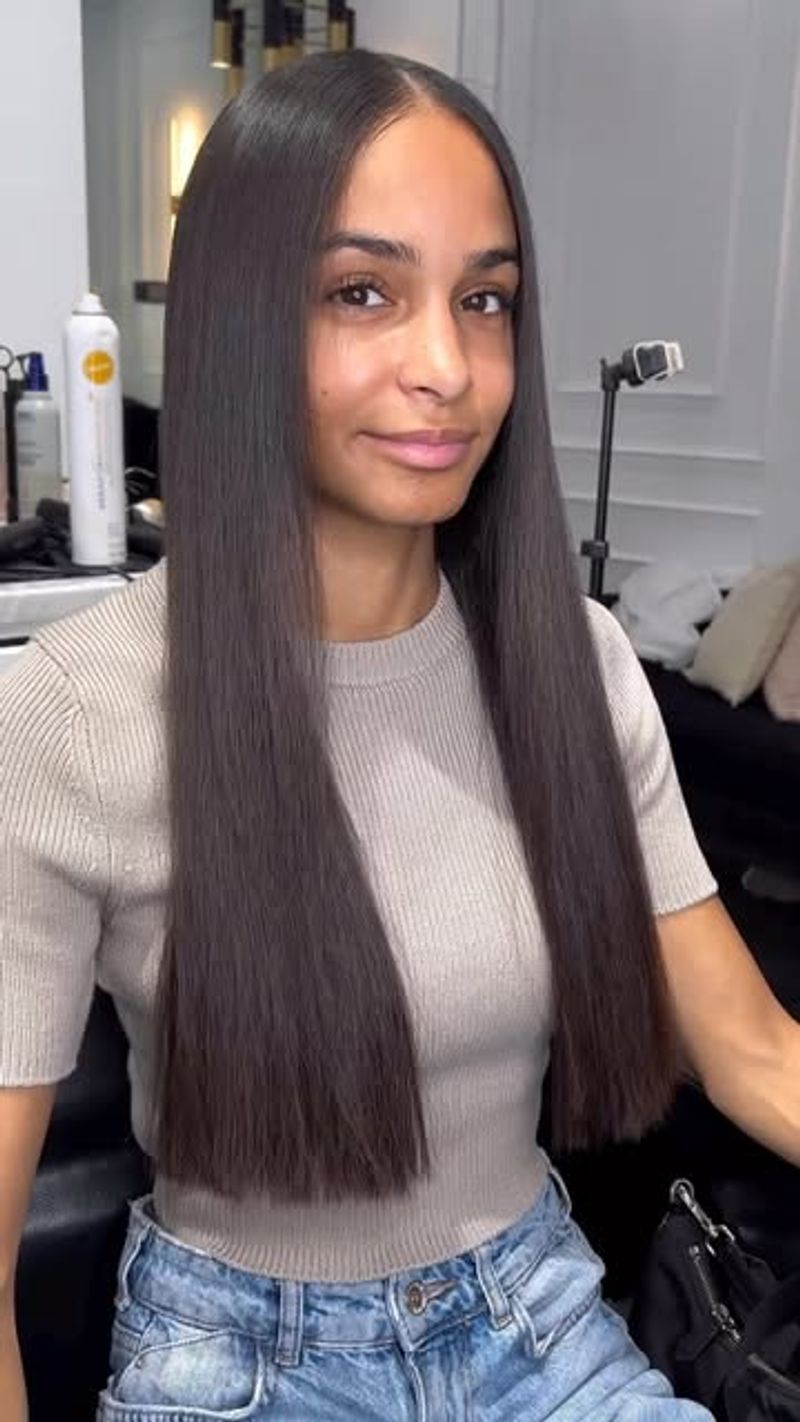 Sleek Straight Tresses