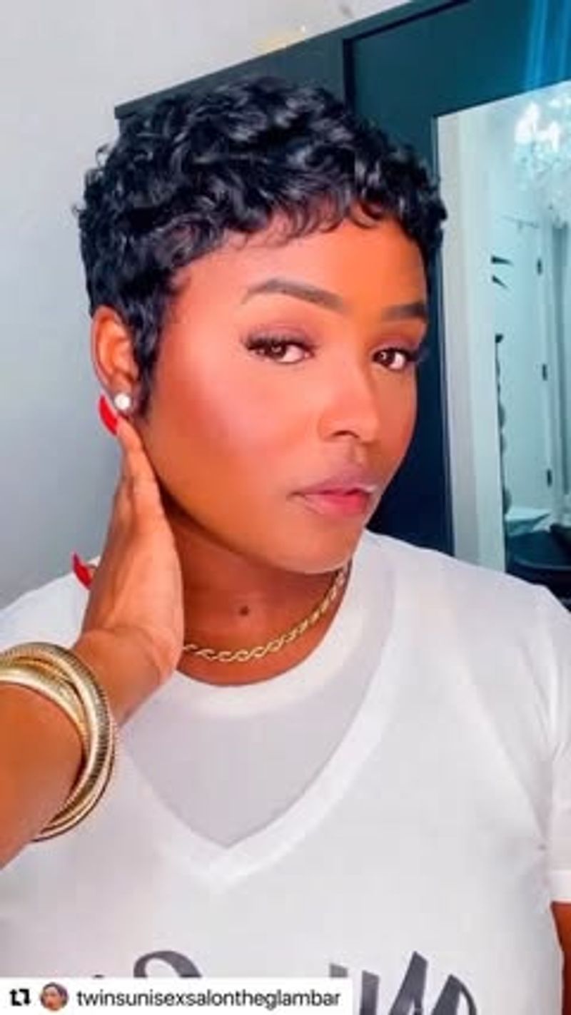 Tapered Pixie Cut