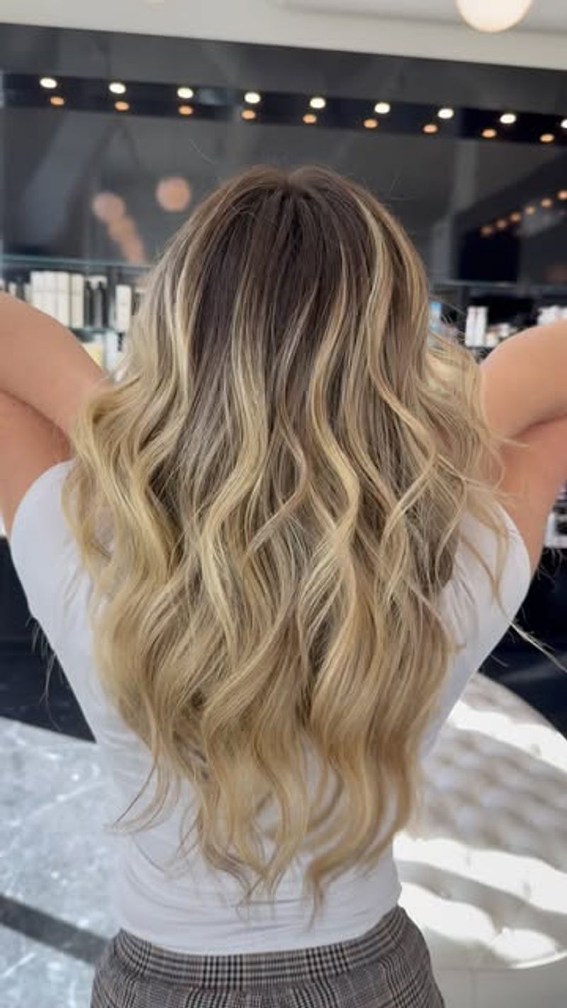 Textured Beach Waves