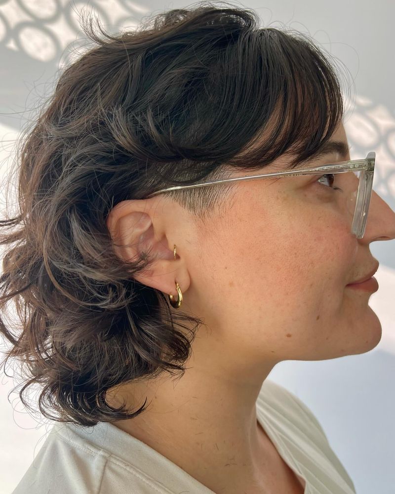 Textured Shag with Undercut