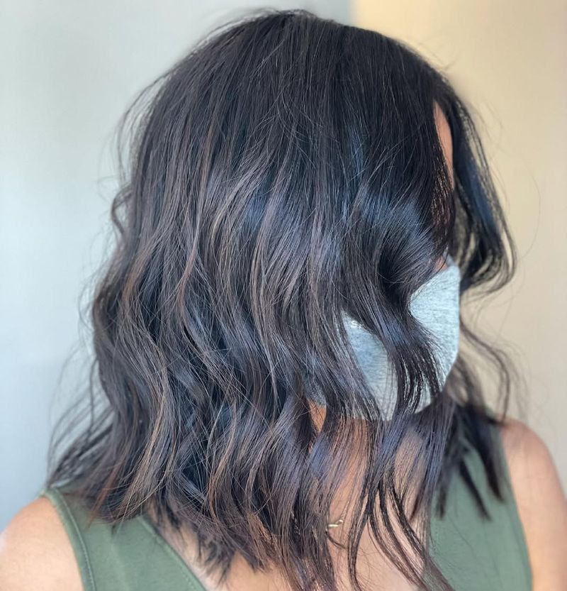 Textured Wavy Lob