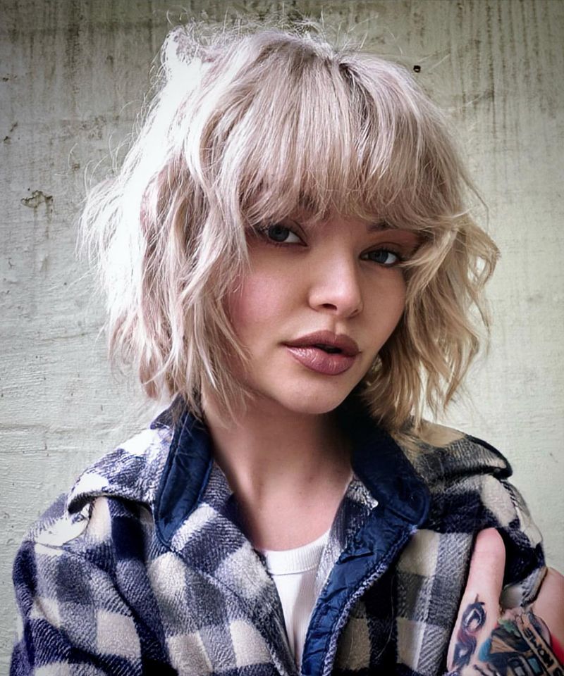 Tousled Layered Shag