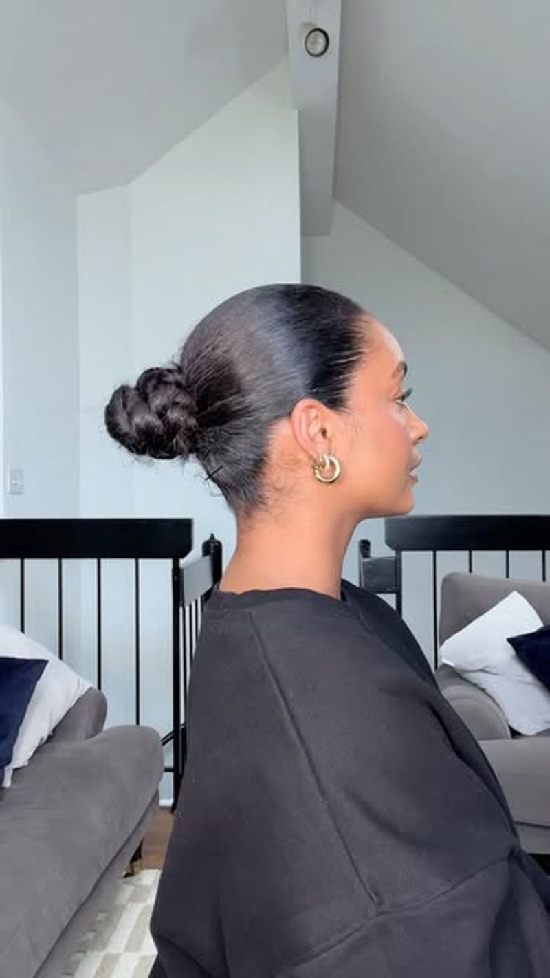 15. Super Slicked-Back Hair