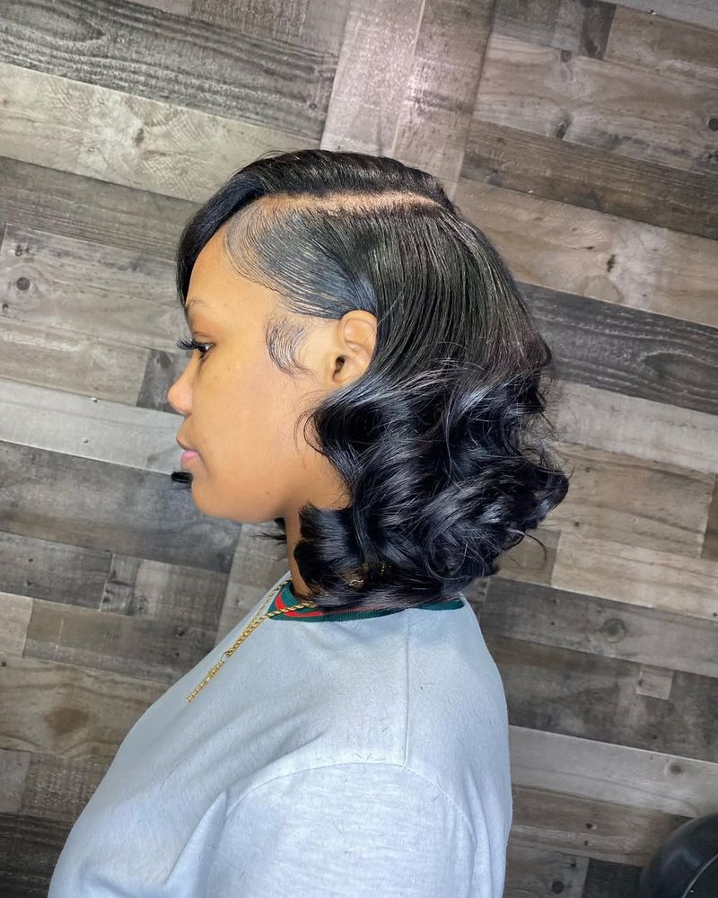 Bob with Curly Ends