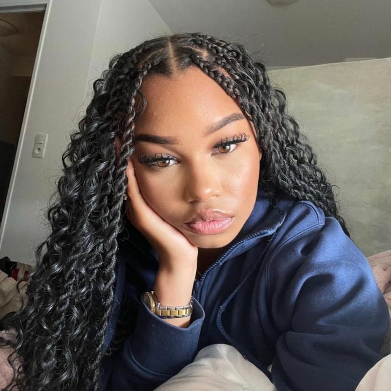 Boho Curly Layers