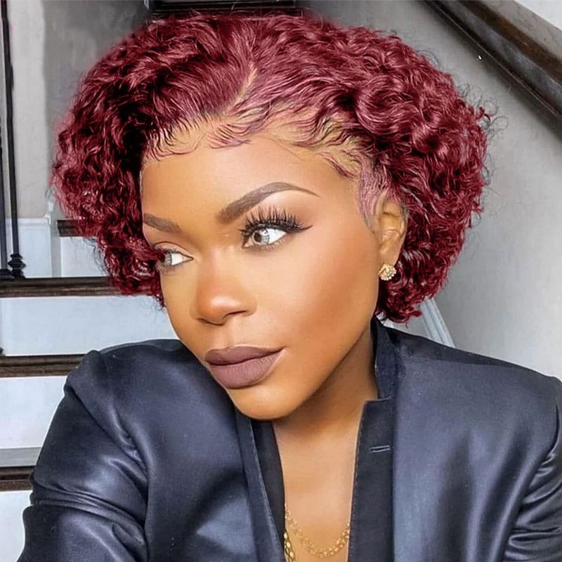 Chic Curly Pixie