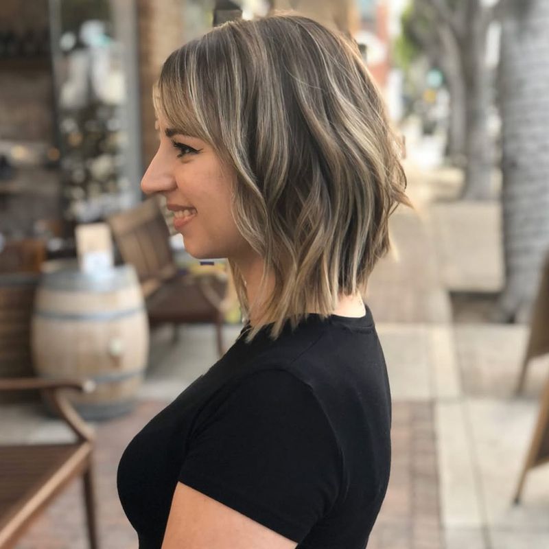 Choppy Asymmetrical Bob