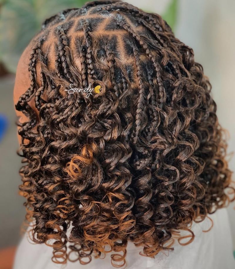 Curly Crochet Bob