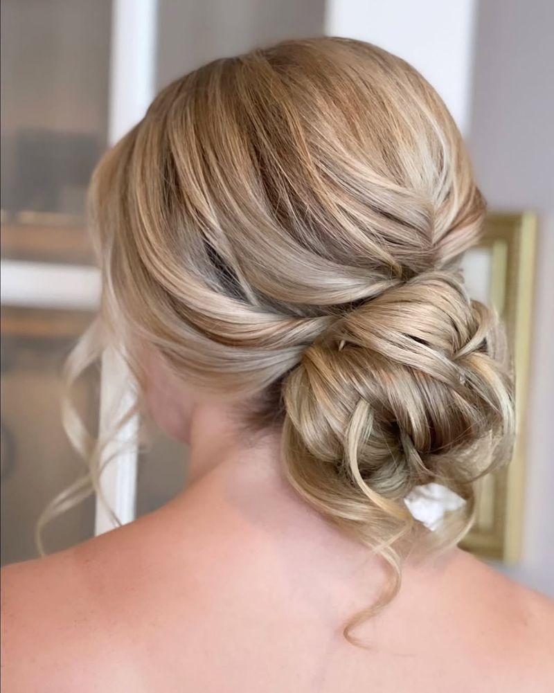 Elegant Low Chignon
